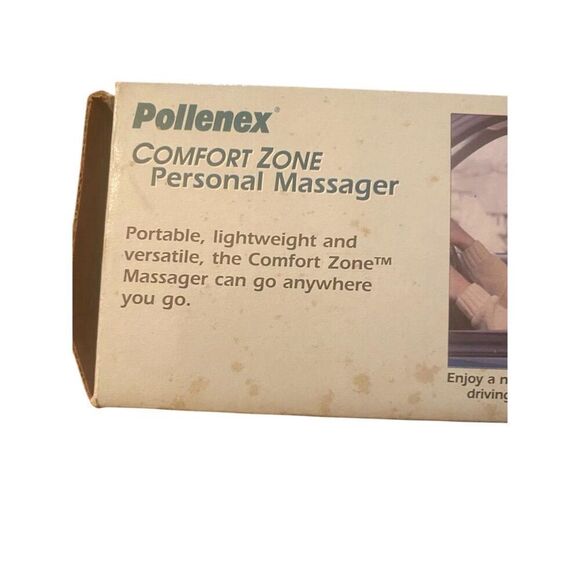 Vintage Pollenex Comfort Zone Neck Massager Pain Relief Portable - Picture 5 of 10